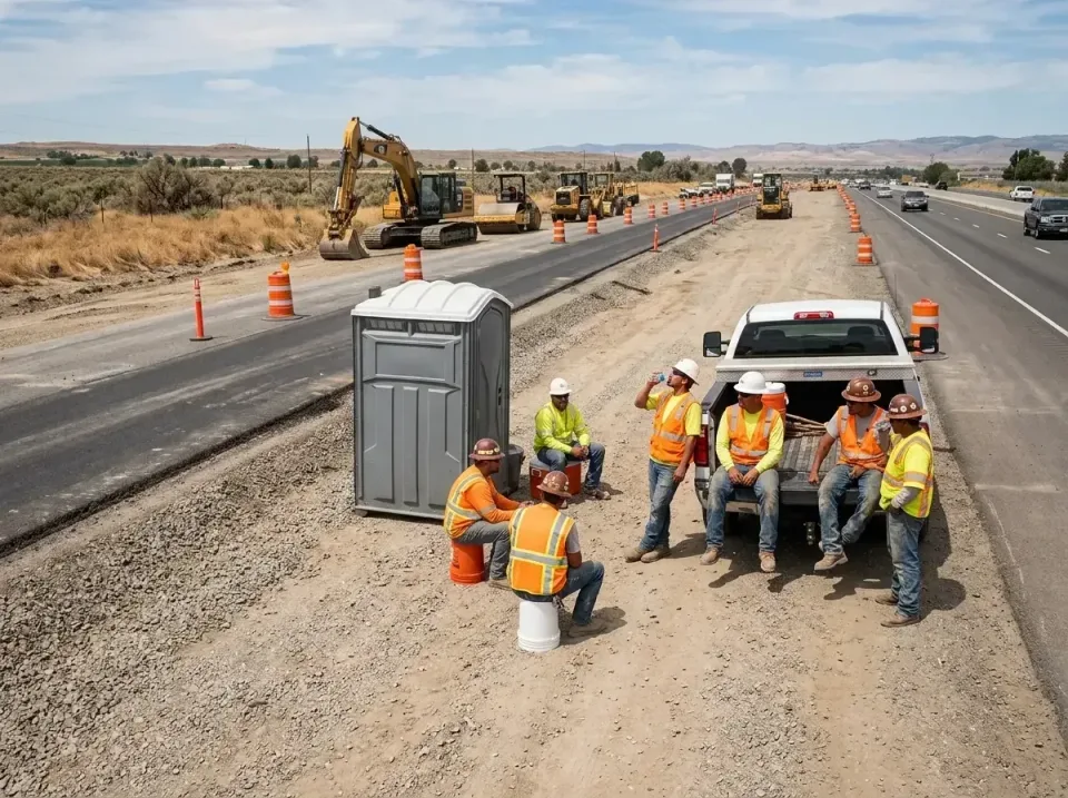 highway-road-construction-crew-007 — frequently asked questions, Porta Potty and Restroom Rentals in Grandy, NC